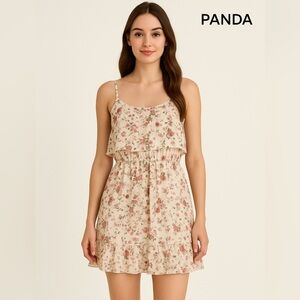 PANDA Floral Ruffle Sundress – Size S
